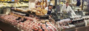 Rose:  The best lighting to limit discoloration of sliced meat