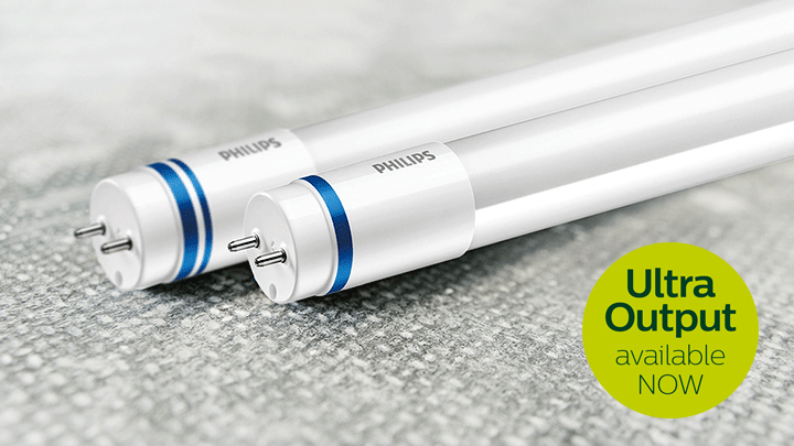 Led tube : optimized energy efficiency to the highest light output for the most demanding applications