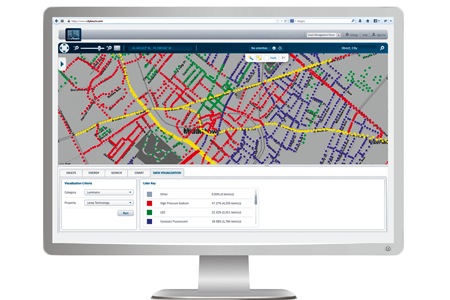 Picture shows how CityTouch LightPoint works