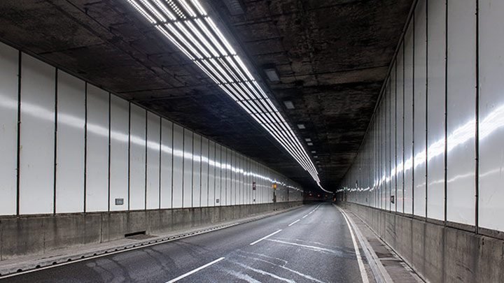 tunnel lights