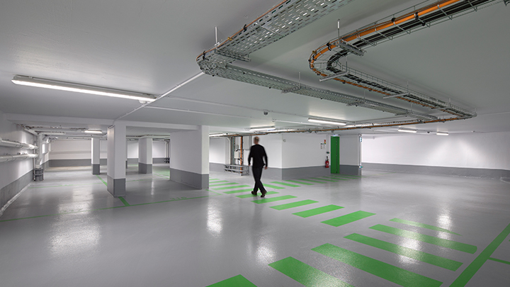 Philips Lighting’s GreenParking: optimize car park lighting for pedestrians using presence detection and zonal dimming
