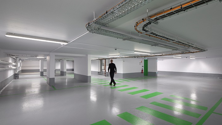 Philips Lighting’s GreenParking: optimize car park lighting for pedestrians using presence detection and zonal dimming