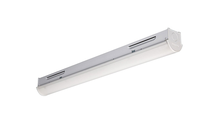إضاءة الأسقف المرتفعة قرين بيرفورم من Philips Lighting: إضاءة موفرة للطاقة للأسقف المرتفعة مزوّدة بعدسات بصرية شبكية ذات مصابيح (ليد)