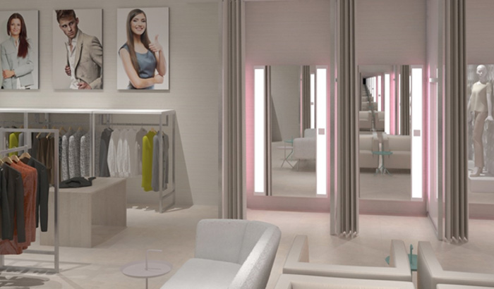 نظام إضاءة بيرفيكت سين لغرف تبديل الملابس