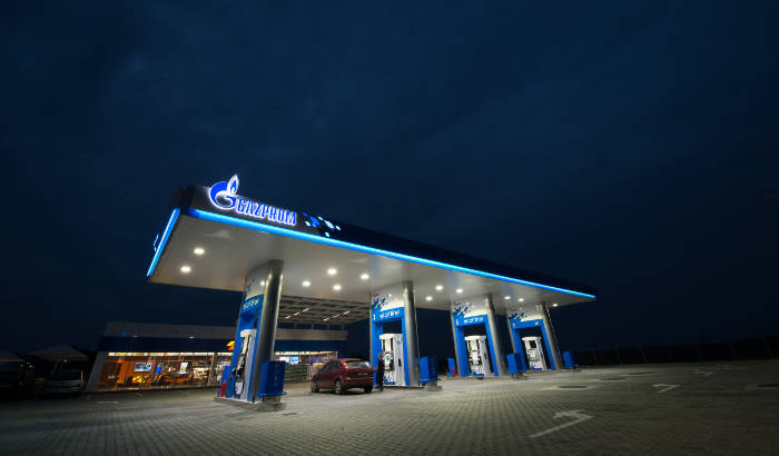 محطات وقود Gazprom