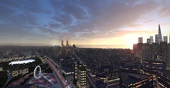 smart city, lighting systems, intelligent city, city systems, outdoor lighting, 